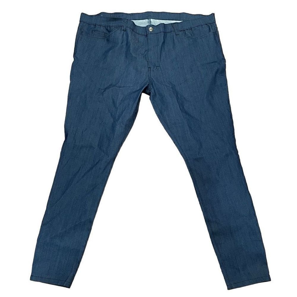 Blue Delta Jeans Womens Plus 44x29 Bespoke Natural Indigo Raw Denim (RW-26) NWOT